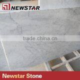 Marble Carrara Tiles Cut Into Marble Countertop thumbnail-3