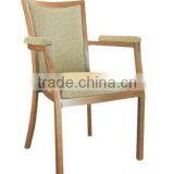 High Quality Imitated Wood Armrest Dining Chair thumbnail-1