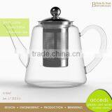 Hot Selling Colored Pyrex Glass Luxury Tea Thermos Pot thumbnail-5