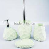 EA0032 White 4 Pcs Cheap Bathroom Accessories Sets thumbnail-1