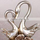 Resin Romantic Swan Figurines Gifts for Newly Married Couple thumbnail-3