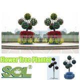 New Garden Ball Shaped Decorative Planters Pots SL-Y060-5 Plastic Planter thumbnail-3