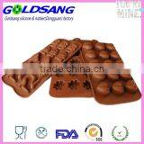 15 Cavity Silicone Mold Cake Jelly Cookie Pudding Soap Mould Chocolate Baking Pan thumbnail-3