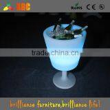 PE Illumination Glowing Plastic Led Cube Ice Bucket for Beer thumbnail-3