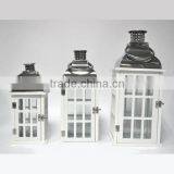 Wood Candle Lantern thumbnail-2