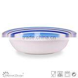 Handpainted Ceramic Soup Bowl thumbnail-1