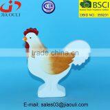 BSCI Audit Factory Beautiful EASTER Decorations Ceramic Rooster Figurines thumbnail-2