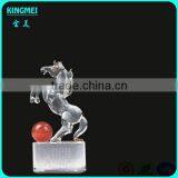 Natural Crystal Horse Figurines for Decoration thumbnail-1