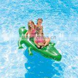 2017 Hot Selling Leasure Giant Pool Float Water Game Toys Inflatable Crocodile Kids Ride on Outdoor Swim Party Tools thumbnail-3