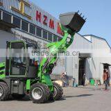 Hot Sale HUIZHONG JN908 Mini Wheel Loader Zl08 Radlader With Tubeless Tire