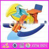 2015 New Wooden Rocking Horse Toy for Kids,Popular Colorful Wooden Rocking Horse,High Quality Rocking Horse Balance Toy WJY-8207 thumbnail-1