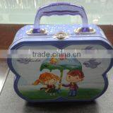 Metal Butterfly Shaped Tin Lunch Box, Kid's Lunch Box thumbnail-1