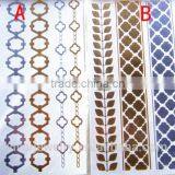 T002-007 Metallic Gold Removal Wholesaler Temporary Bracelet Men Tattoo Cream thumbnail-1