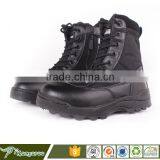 Wholesale Black Military Pilot Rubber Combat Boots Men thumbnail-1