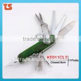 "STOCK" 2014 Stainless steel multi folding pocket strider knife tools (K5011CL2)