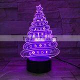 UCHOME 3d Illusion Lamp Christmas Tree Hot Selling Lamp thumbnail-3