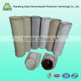 Non woven Pocket type Acrylic dedust filter bag for baghouse of cement industry