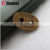 High Quality and ECO-friendly Clothes Two Holes Rope Leather Stopper