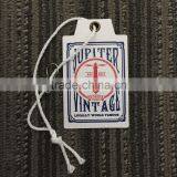 High Quality Coated Paper Jeans Hang Tags Swing Tags With Cotton Rope thumbnail-2