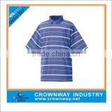100% Polyester Golf Polo Shirt for Men in Two Color thumbnail-3