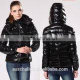 Newest Urban Women High Quality Black Ski Down Coat Customzied thumbnail-6