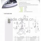 SILVER STAR GRAVITY STAR/ BOTTLE IRON 1000W ES-85AF thumbnail-5