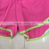 Clothing Inventory Women 100%polyester Contrast Sports Shorts thumbnail-2