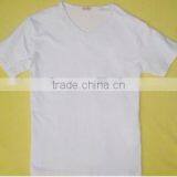 Cotton V-neck Shirt;body-shaping T-shirt;Aniti-Pilling T-shirt thumbnail-3