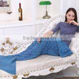 Mermaid Tail Blanket With Scales Nice Design Sleeping Bag Mermaid Tail Blanket for Children