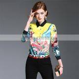 Maxnegio New Print Latest Fashion Cutting Blouse Blouse Back Neck Designs thumbnail-2