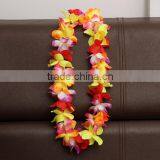 2016 Cheap Wholesale Necklace Hawaiian Flowers Artificial Flower Garland Hawaiian Flowers for for Party Decoration thumbnail-5