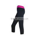 90% Polyester 10% Spandex High Waist Ladies Sport Yoga Pants /Cheap Tight Yoga Leggings thumbnail-4