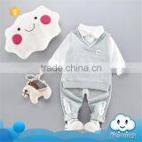 AS-407B Children Garment Baby Stylish Frock Kids Clothing Wear China Uniform Style Baby Clothing Sets