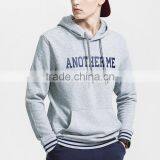 Simple Fashion Gray Printed Baja Hoodie