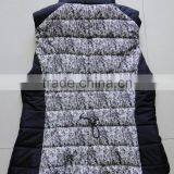 Women Microfiber Printed Padded Vest thumbnail-2
