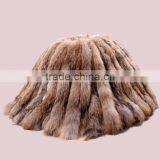 BBG-H-8 High Quality Customized Type Dyed Raccoon Fur Trim for Hood or Collar thumbnail-3