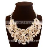 Western Style Luxury Fashion Necklace Candy Color Flower Jewellery thumbnail-3