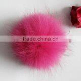 Myfur China Wholesale Luxury Real Raccoon Fur Pom Poms thumbnail-2