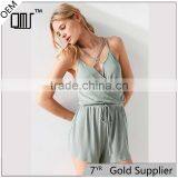 Plain Color Newest Simple Design Playsuit Fashion Women Romper thumbnail-1
