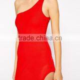 Vivo Mesh One Shoulder Maxi Dress thumbnail-3