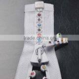 Large Plastic Zipper Manufacturer,Rhinestone Zipper Head,Big Teeth Zipper Prices thumbnail-2