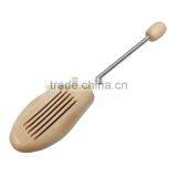 Wooden Type Shoe Stretcher Lotus Wood Shoe Tree With Strong Spring thumbnail-6