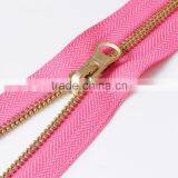 5# Heavy Duty Jacket Brass O/E Metal Zipper thumbnail-2