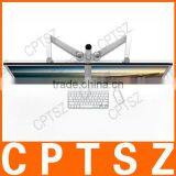 AO-4S New Arrival Dual 27" LCD Monitor Desk Mount thumbnail-1