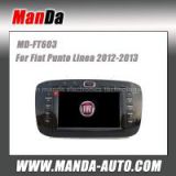 Manda 2 din car audio for Fiat punto Linea 2012-2013 in-dash head unit touch screen dvd gps autoradio