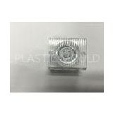 clear transparent light cap of auotomotive injection mold molded in PC PMMA