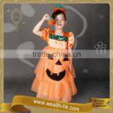 Sweetie Ruffle Halloween Pumpkin Girls Pumpkin Dresses