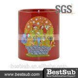 JS Coatings Sublimation Mugs 11oz Full Red Color Mug B11Q-R