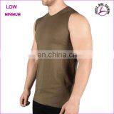 Men Stretch Fit Gym Tank Top Custom Logo T-shirt Fitness Clothing thumbnail-3