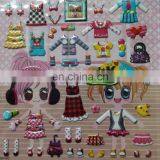 Custom Shining 3D Colored Number Bubble Sticker thumbnail-2